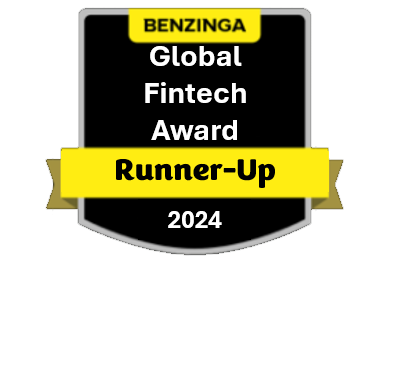 Best financial research app 2024 2nd place award badge